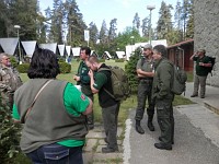 kolenie Podlesok 2017/5, odchod na exkurziu